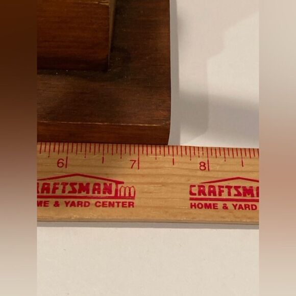 Folk Art Hand Carved Wooden Santa Figurine Whirly Gig Painted Adjustable Arms - Picture 12 of 15